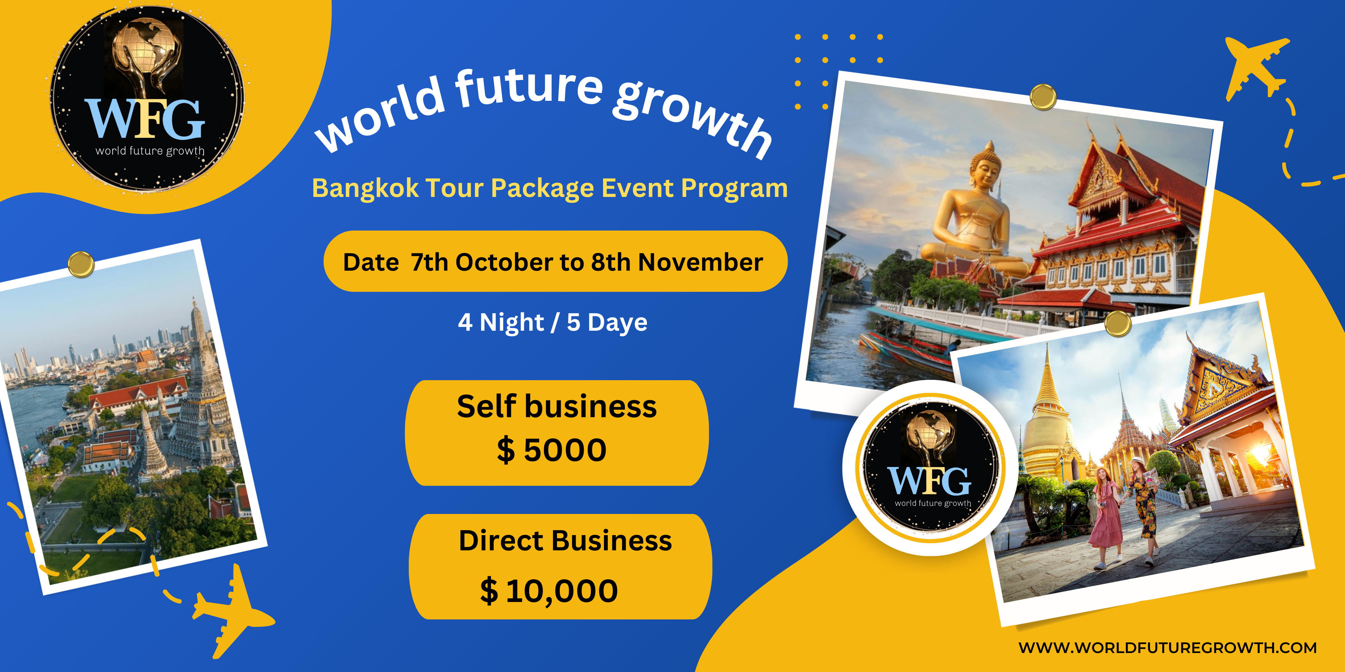 World future growth  Event program